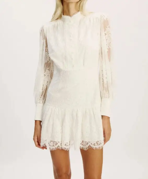 Lace Mini Easy Fit Dress