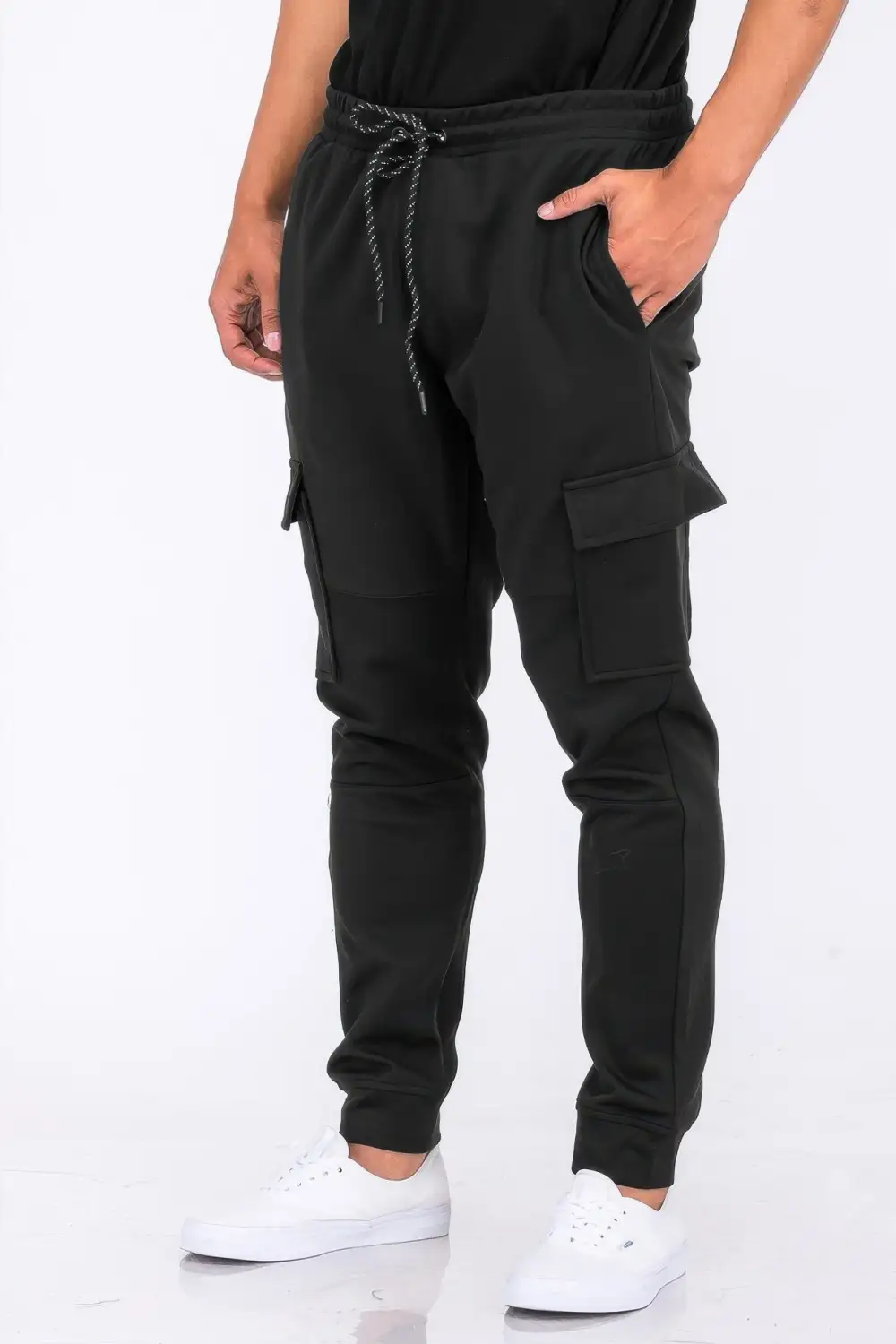 Cargo Detail Jogger Sweatpants