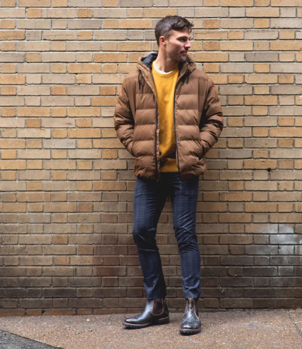 Lug-Sole Streamlined Chelsea Boots