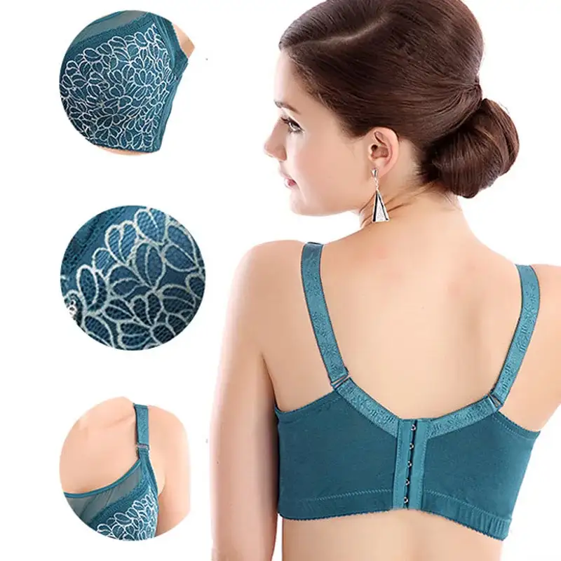 Seamless Adjustable Plus-Size Push-Up Bra