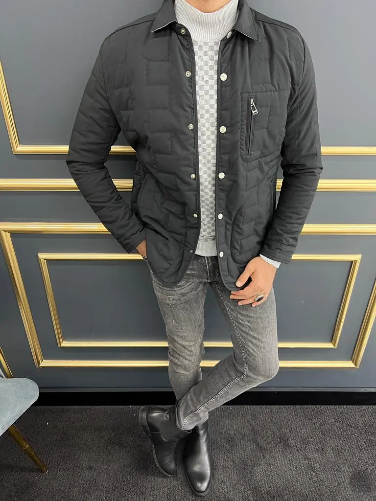Minimal Slim Fit Refined Tailored Coat