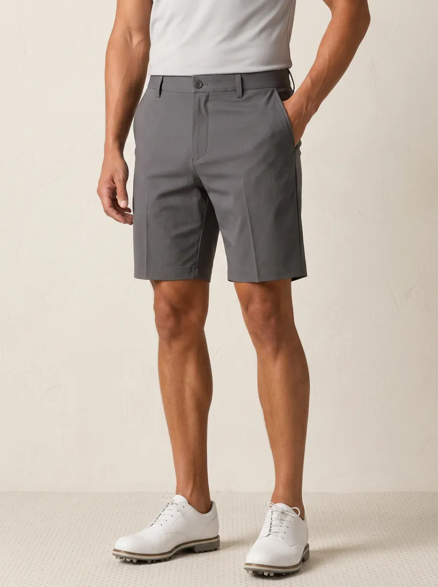 Sport Men's Golf Lover Solid Performance Printed Shorts