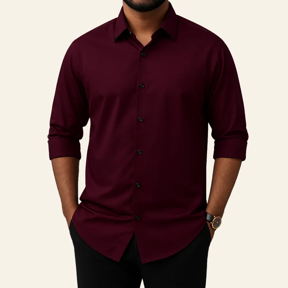 Active Micro Stretch Men's Formal Shirt