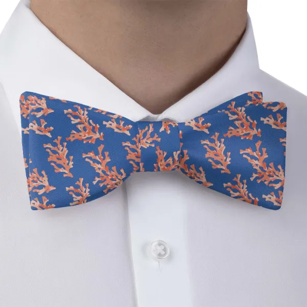 Refined Reef Motif Bow Tie