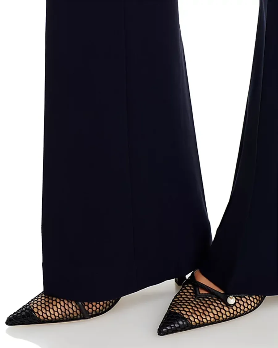 Flared Leg Silhouette Pants