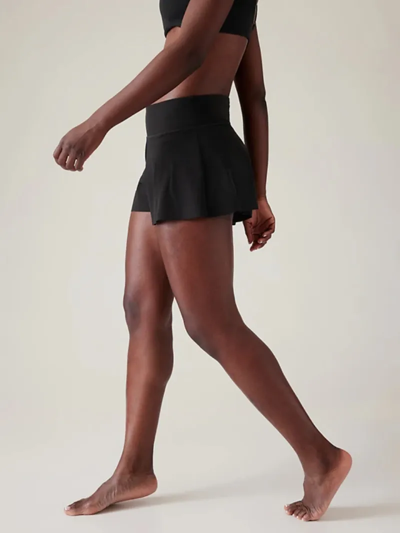 Ruffled Athletic Skort For Playful Casual Style