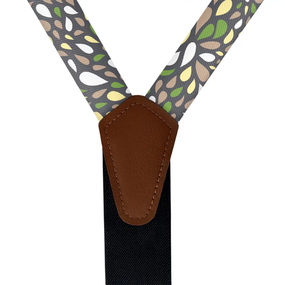 Dew Paisley Pattern Suspenders