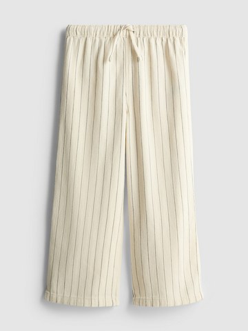 1.5-9yrs | Pinstripe Wide Leg Jeans detail 2