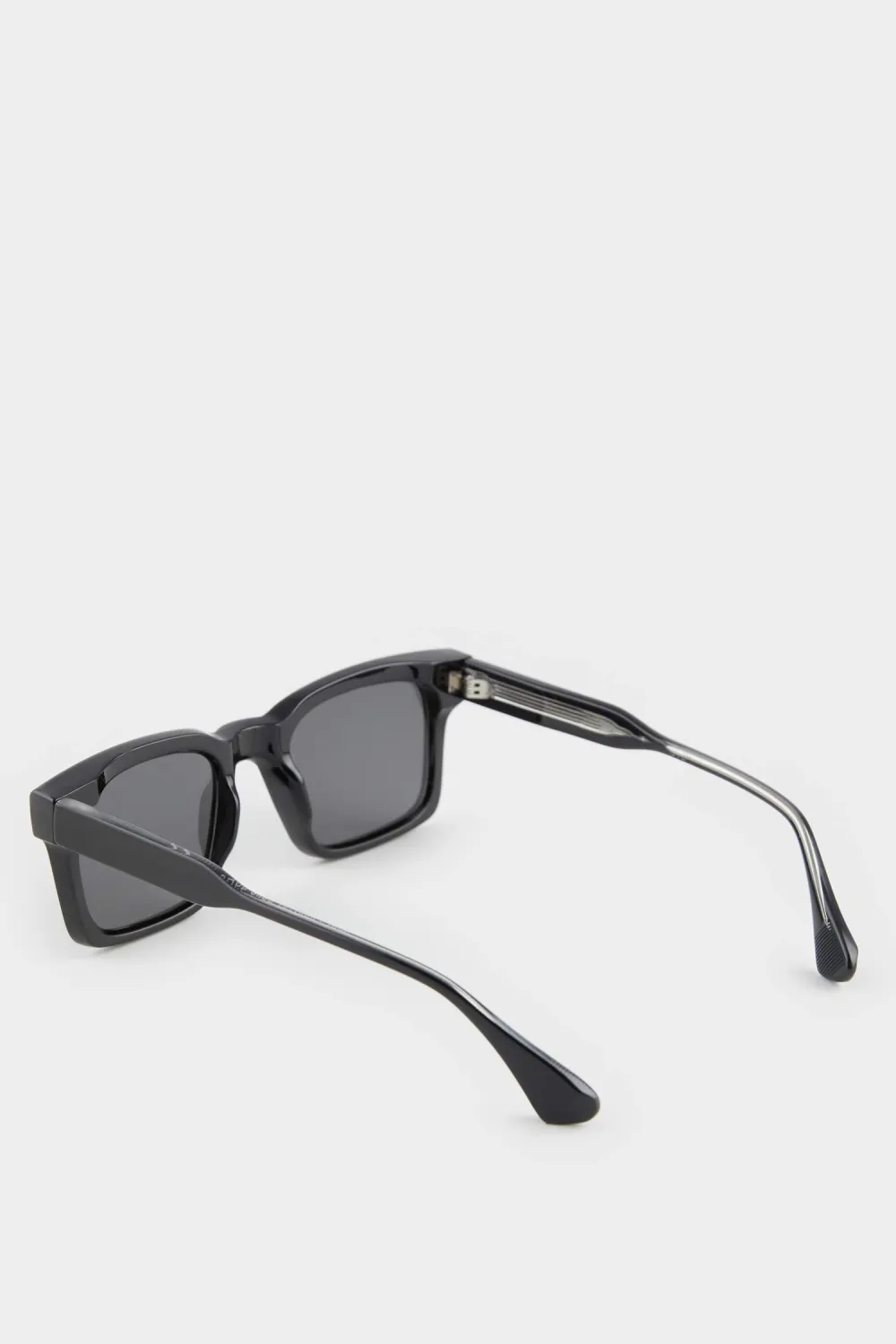 Black Square-Framed Sunglasses
