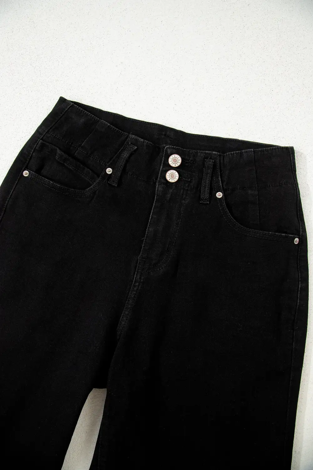 High Waist Flared Casual Jeans
