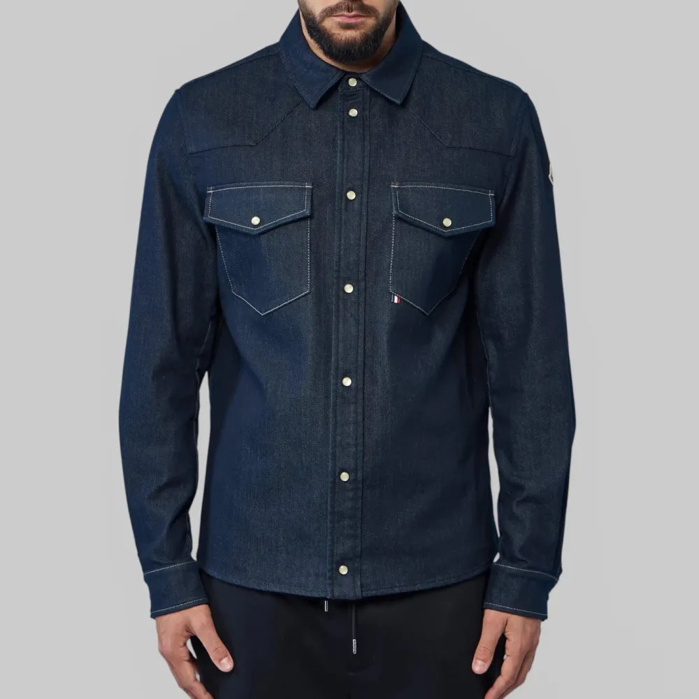 Structured Button Front Shirt