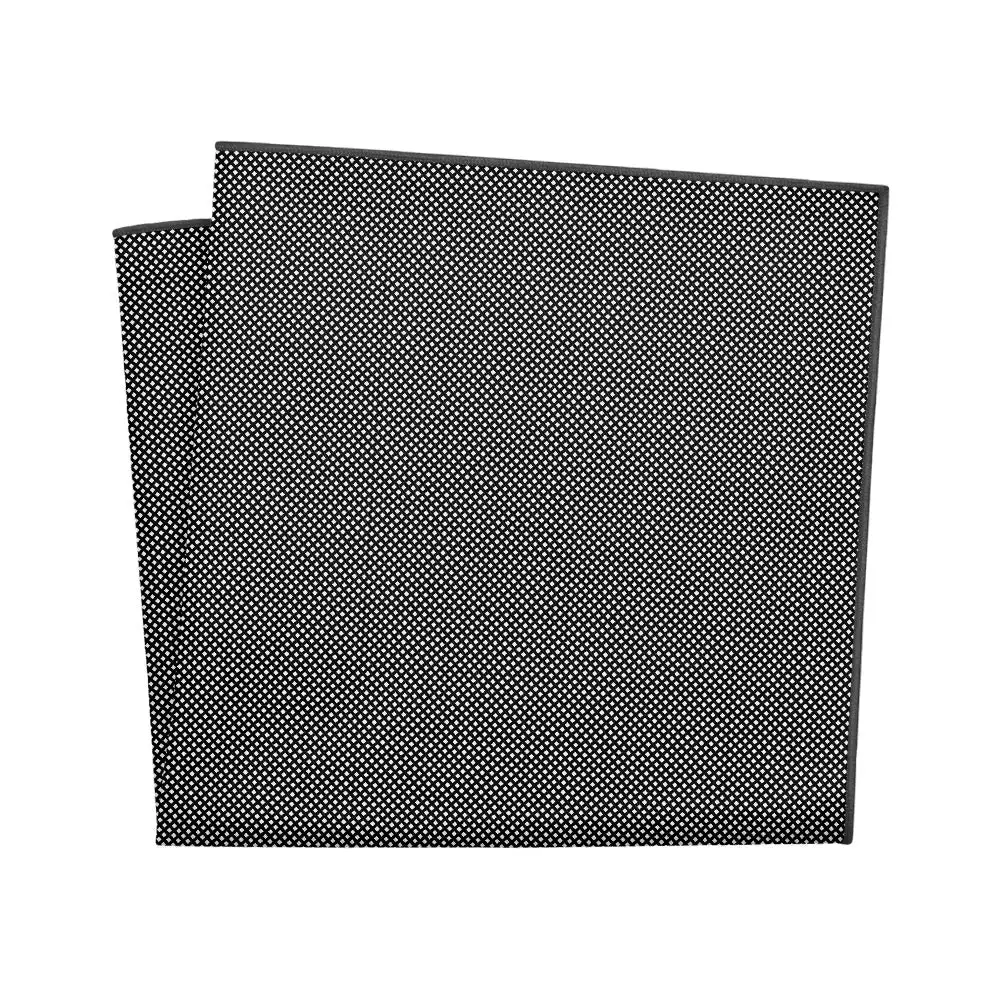 Contemporary Sharp Geometric Textured Pocket Square