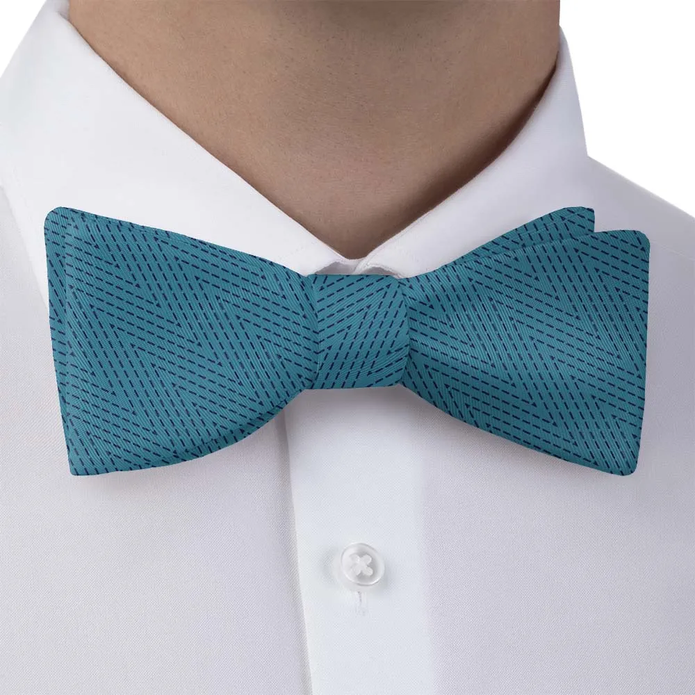 Arrowwood Geometric Motif Bow Tie