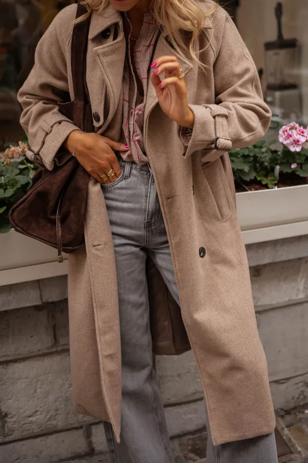 Relaxed Longline Everyday Coat
