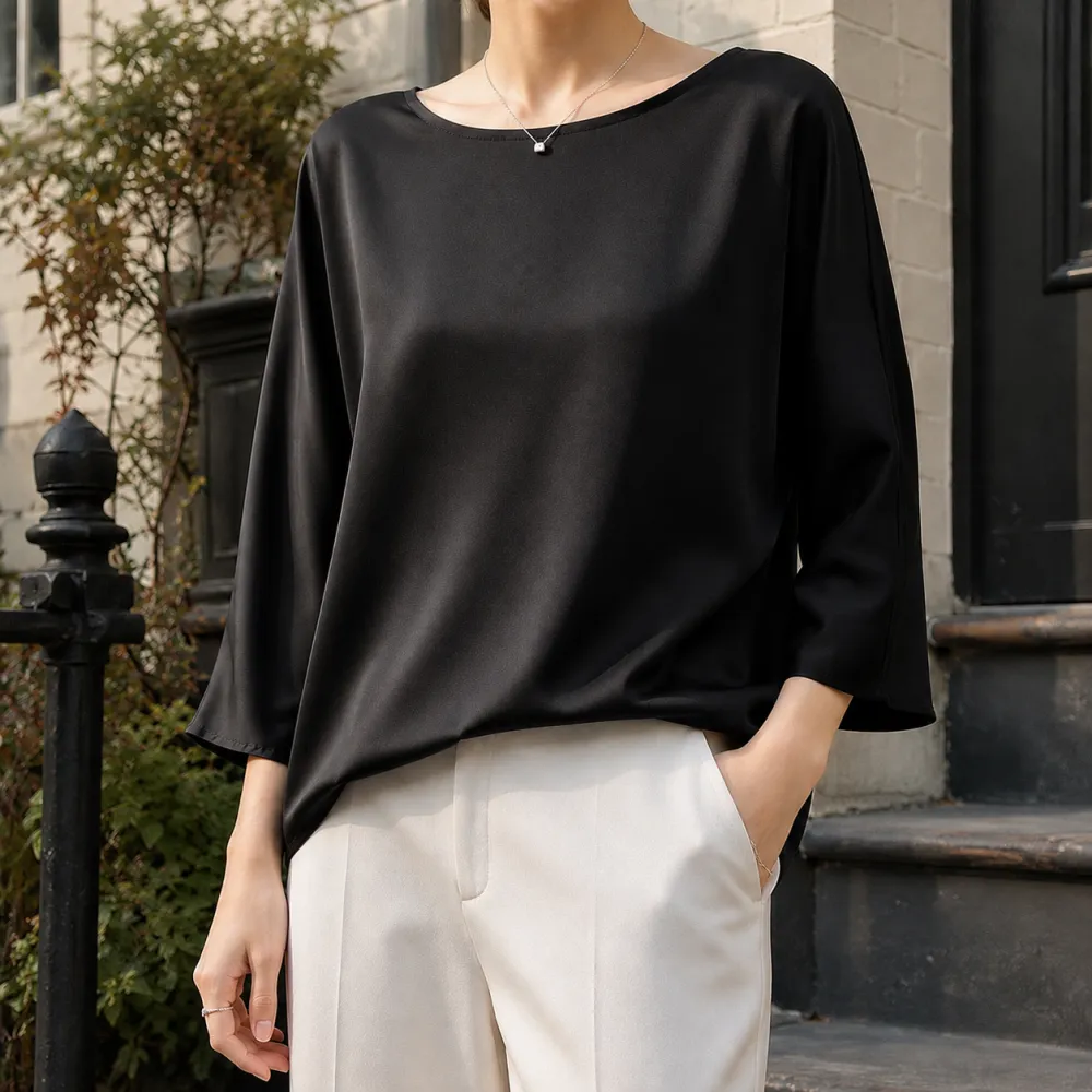 Relaxed Silk Top