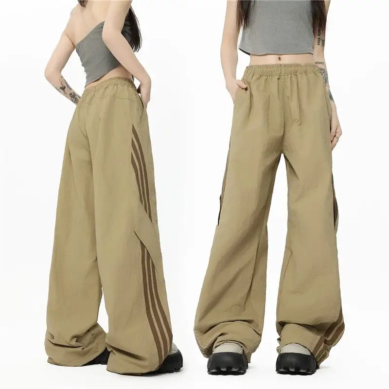 Women's Parachute Striped Pants