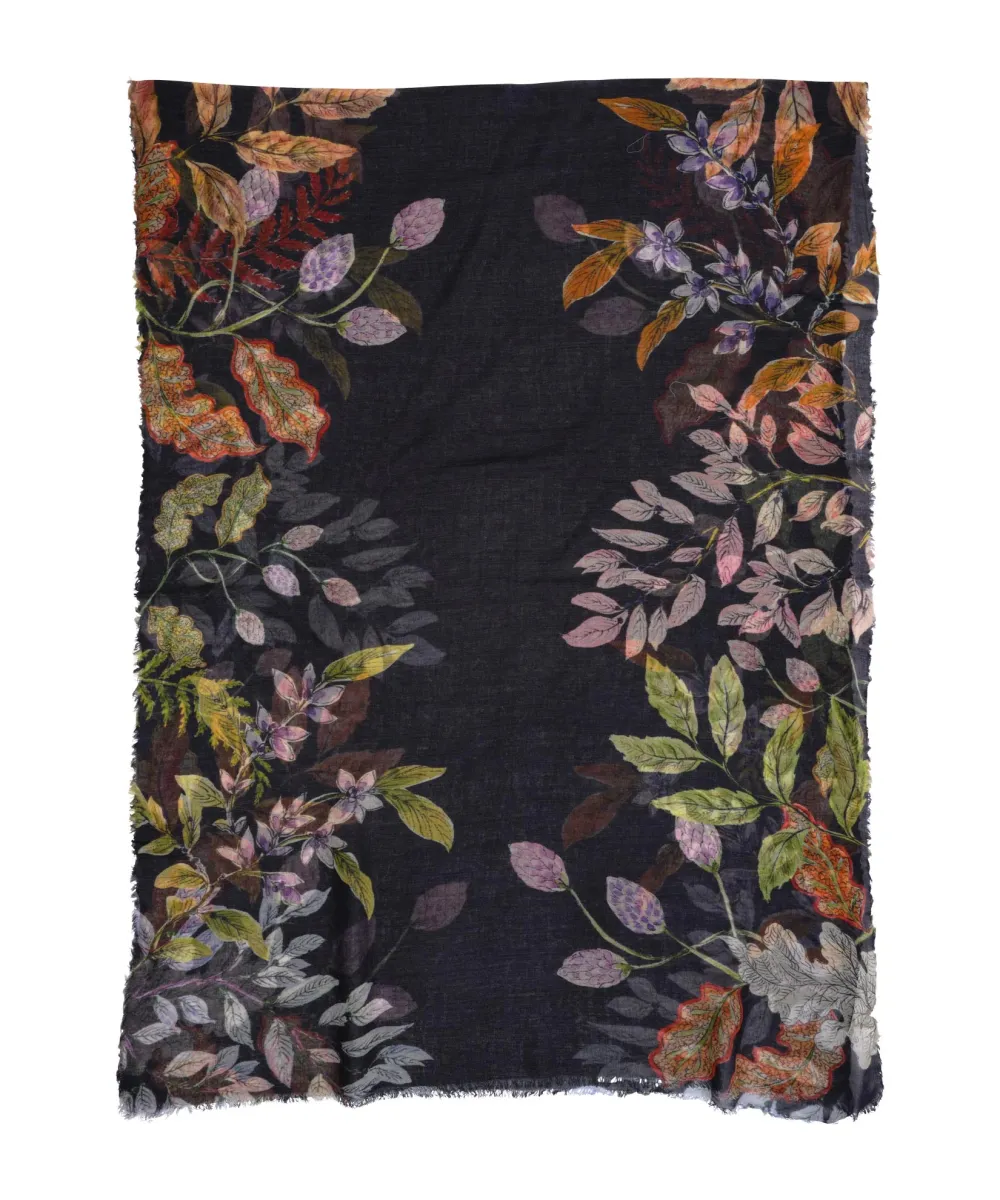 Casual Style Flower Trail Scarf