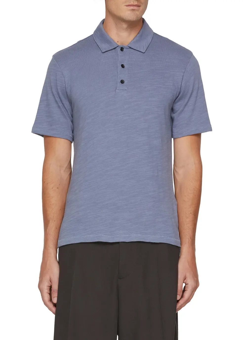 Daily Simple Comfort Light Blue Light Blue Polo Shirt