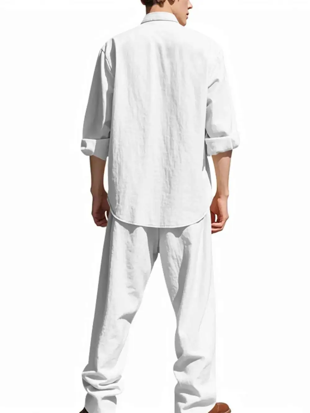 Button Up Shirt and Pants Set