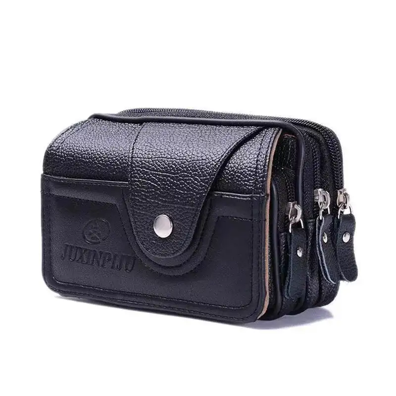 Signature Luxe: Genuine Leather Classic Flap Handbag