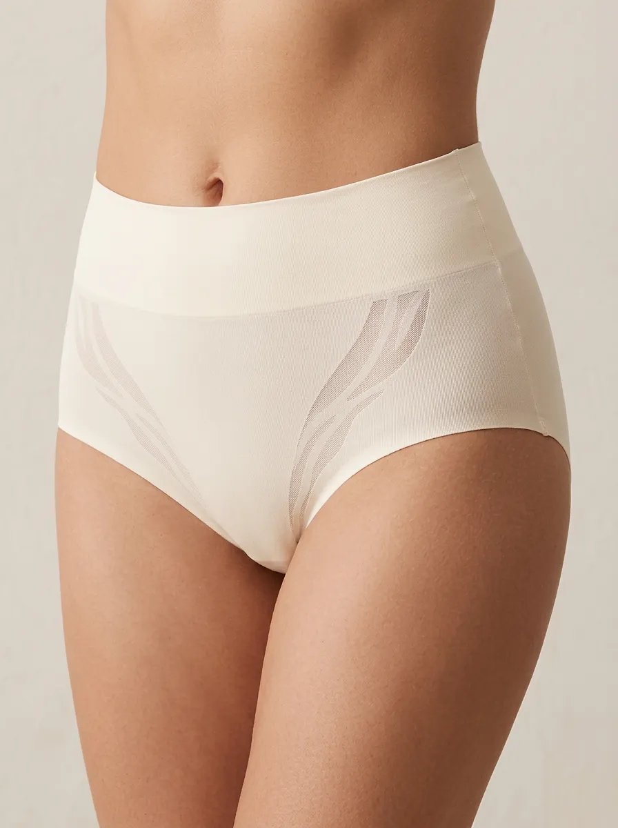 Women's Daily-Essential High-Waisted Seamless Panties