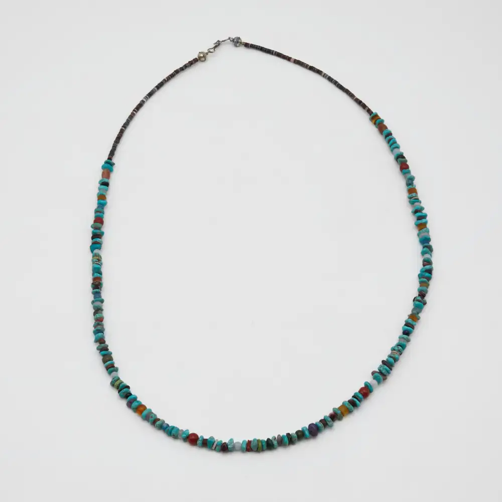 Mixed Stone Bead Necklace