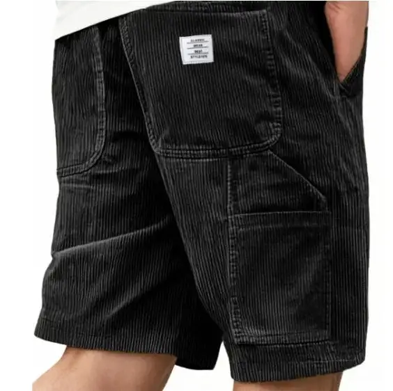 Men's Everyday Roomy Fit Utility Cargo Shorts for Daily Wear
