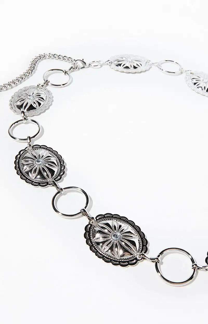 PacSun Rhinestone Vintage Chain Belt