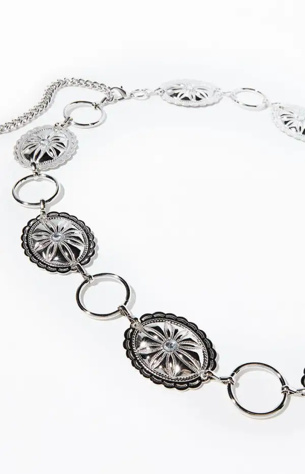 PacSun Rhinestone Vintage Chain Belt