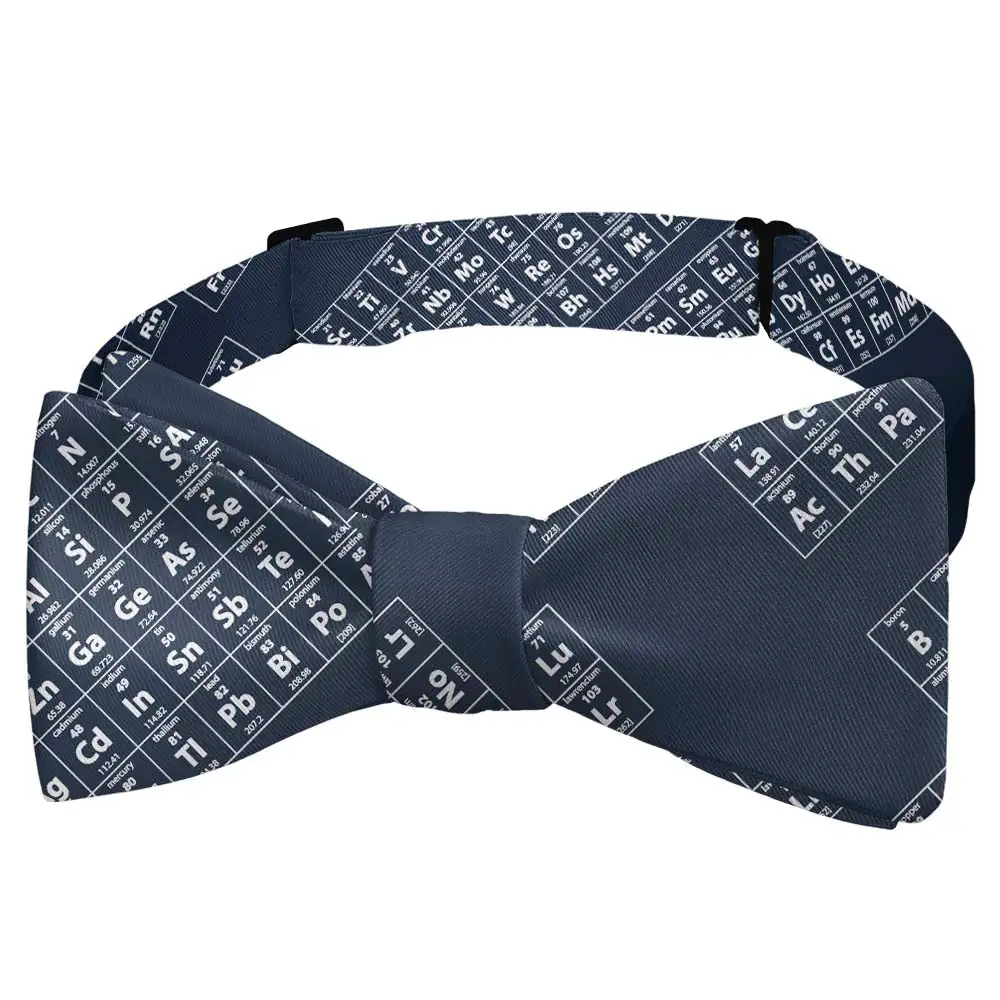 Periodic Table Pattern Bow Tie