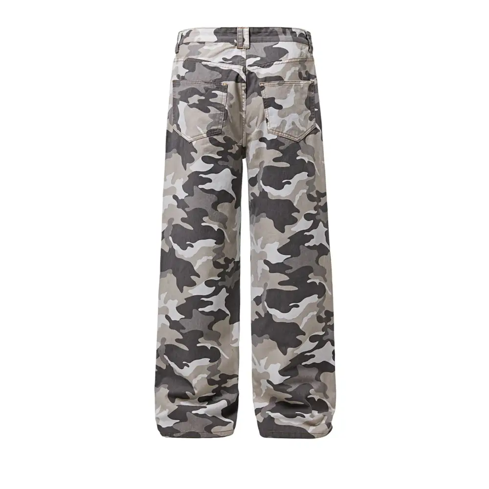 Camouflage Denim Jeans