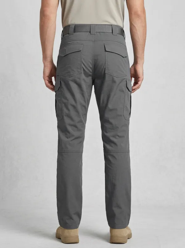 Daily Workwear with Articulated Knee Panels Multi-Pocket Workwear Cargo Pants