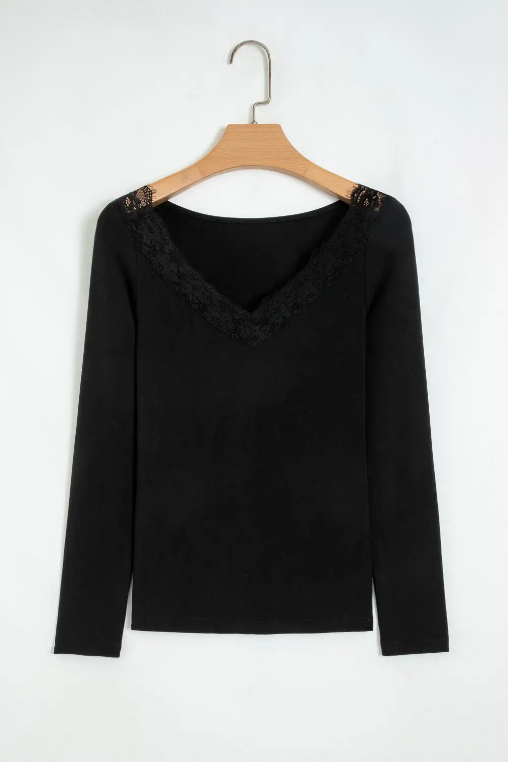 Viscose Blend Long Sleeve Top