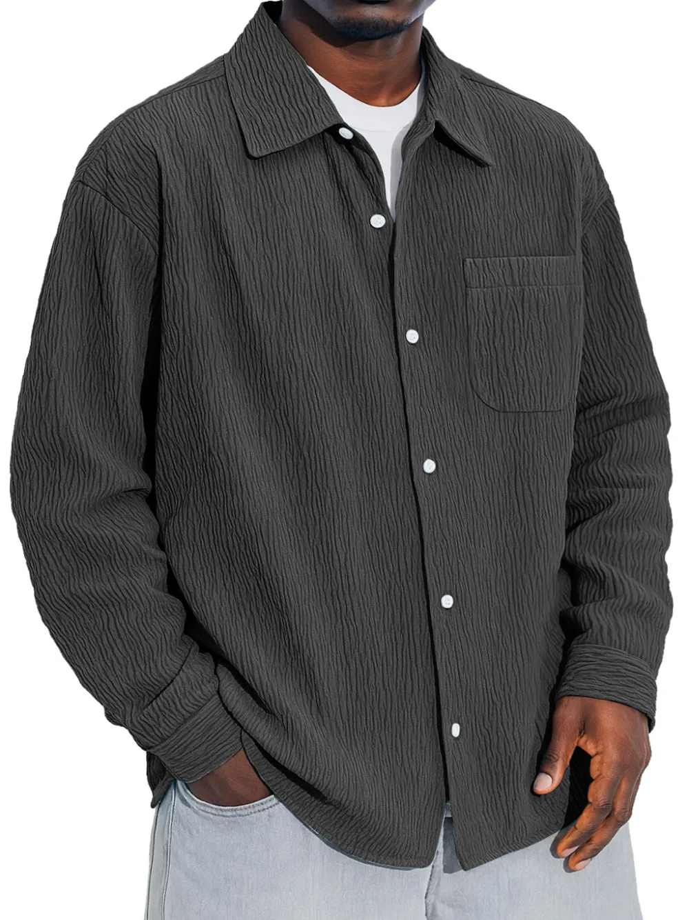 Everyday Long Sleeve Pocket Shirt