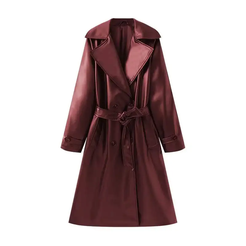 Tailored Patch Pocket Trench Coat