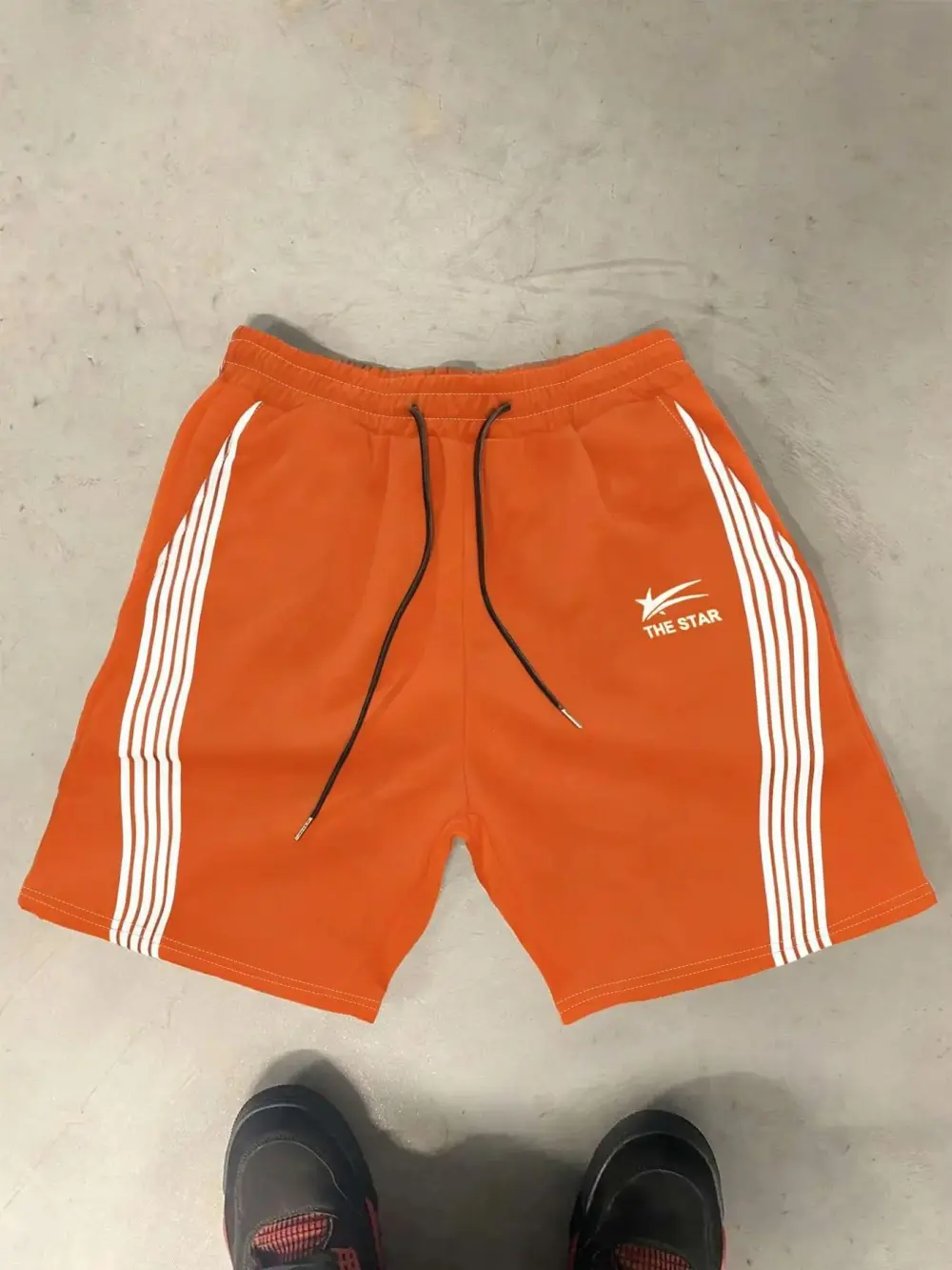 Men's Letter Graphic Track Short Streetwear