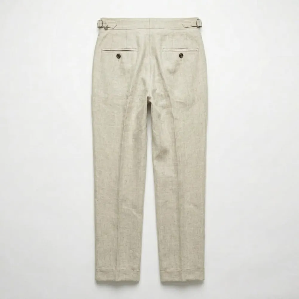 Linen Slim Fit Pants