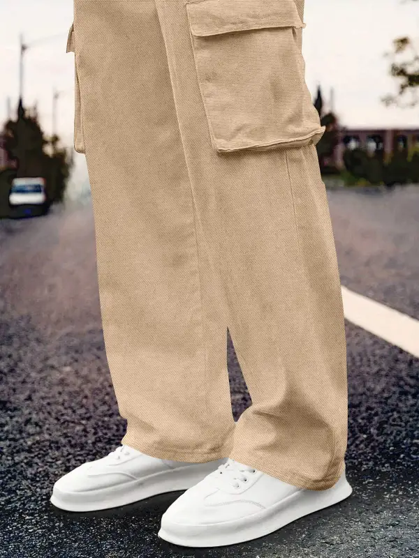 Comfortable Daily Cotton For Track Cargo Pants