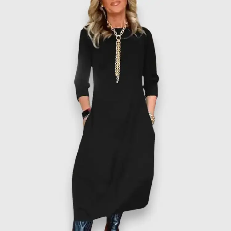 Natural Relaxed Everyday Casual Dress