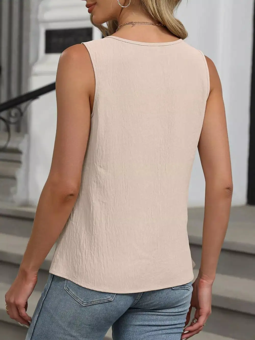 Casual Relaxed Everyday Tank Top