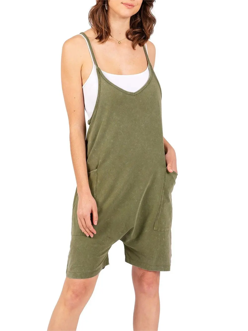 Classic Spaghetti Strap Romper