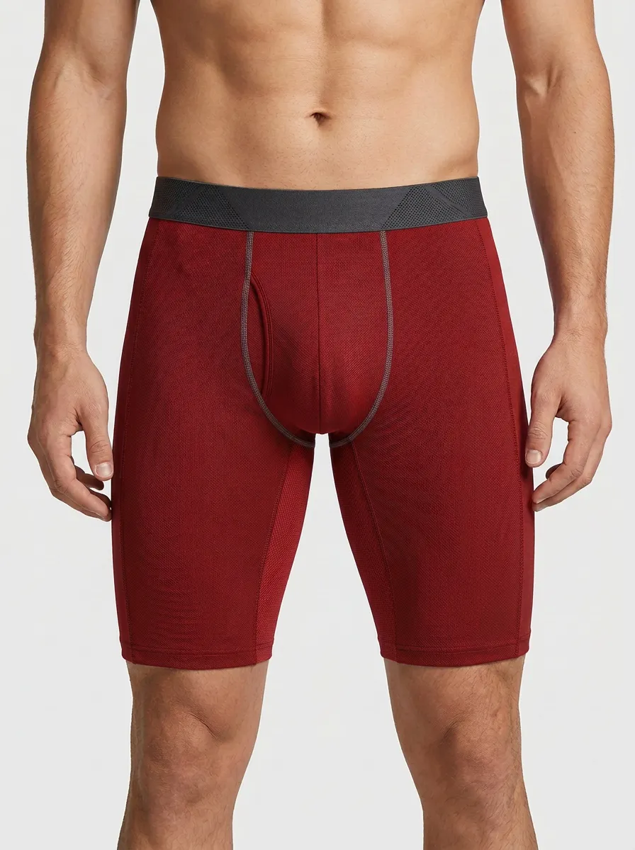 Men's Navy Boxer Briefs