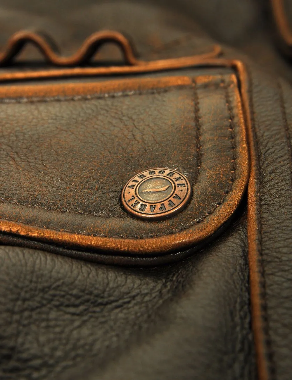 Clean Line Faux Leather Jacket