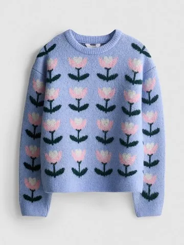 7-15yrs | Floral Jumper