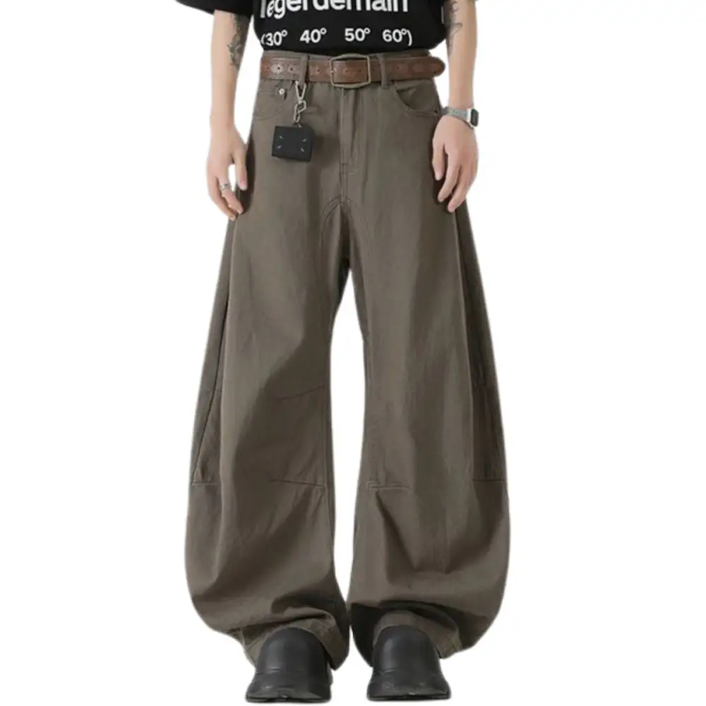 Everyday Barrel Leg Men's Trousers