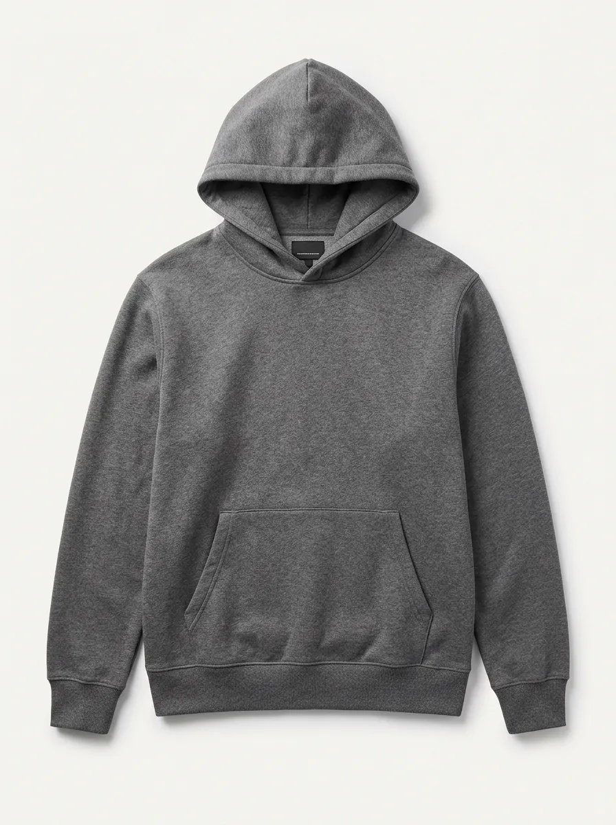 Modern Pullover Minimalist Profile Men's Hoodie