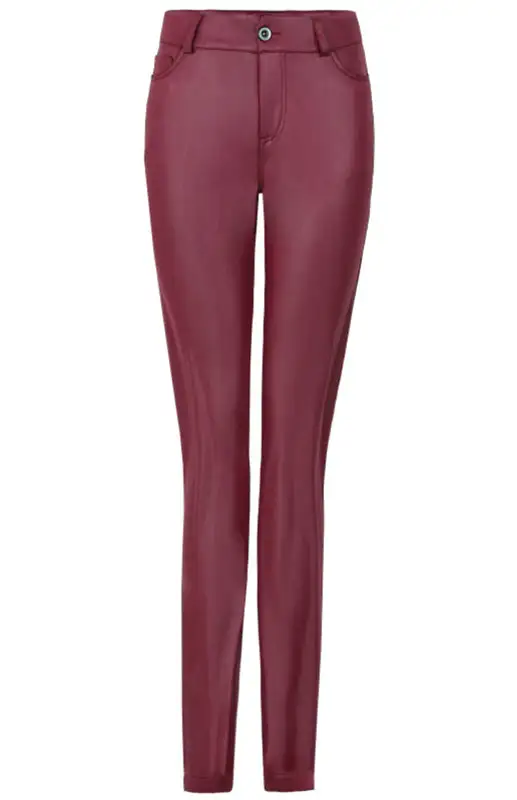 Pu Leather Feet Trousers Pants