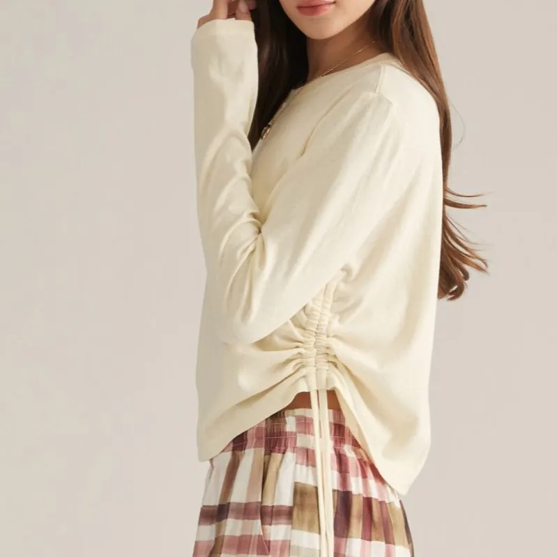 Ruched Side Top