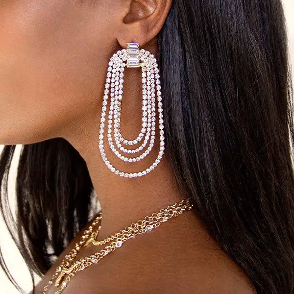 Rhinestone Earrings