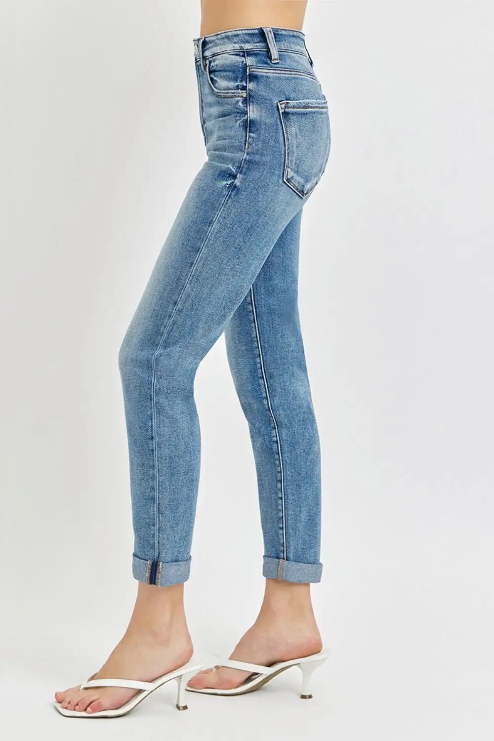 Easy High Waist Denim Jeans